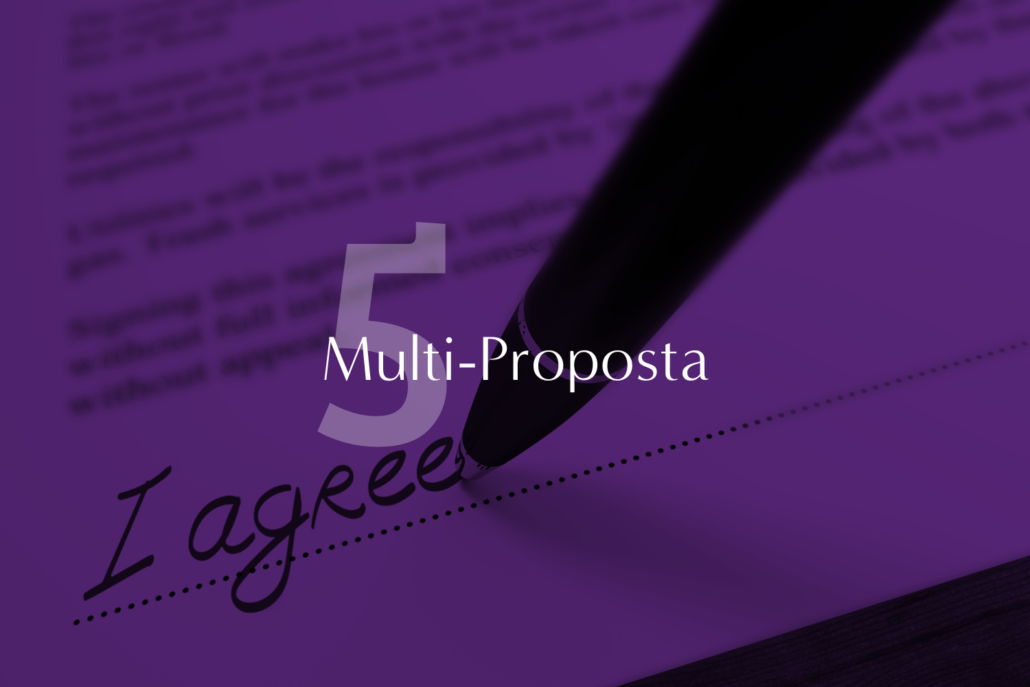 Scopri cos’è il Multi-proposta